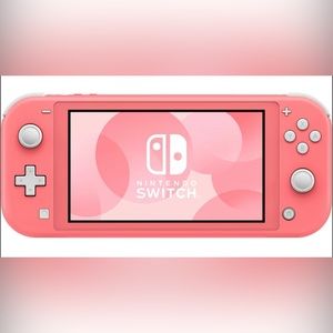 Pink nintendo switch